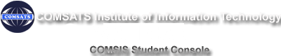 COMSATS IIT Student Islamabad