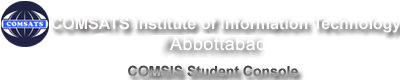 COMSATS IIT Student Islamabad